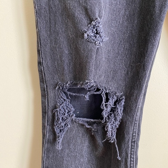 Abercrombie | The Dad High Rise Curve Love Ripped Jeans 4 Long - Picture 3 of 6